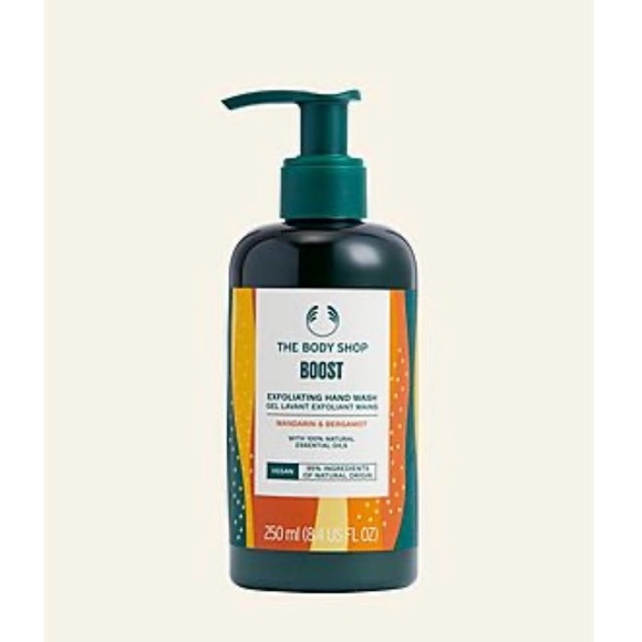 Two Boost Exfoliating Hand Soap by The Body Shop NEW - Picture 2 of 3